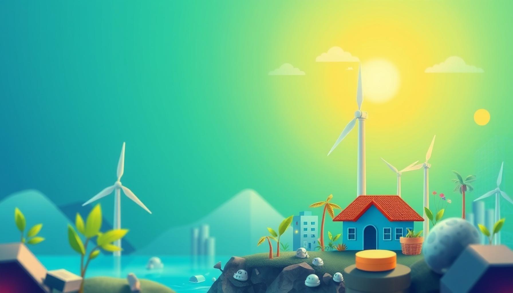 Impacto de las tecnologías de energía renovable en la reducción de la huella de carbono