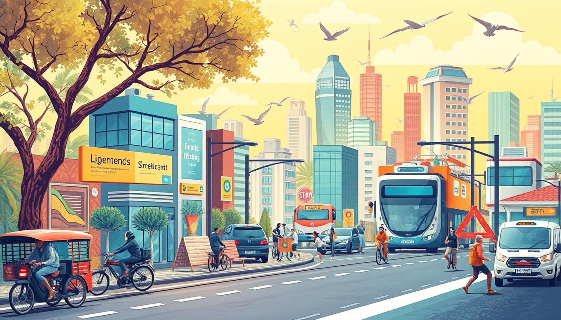 La Mobilité Urbaine Durable : Solutions Technologiques pour des Villes du Futur