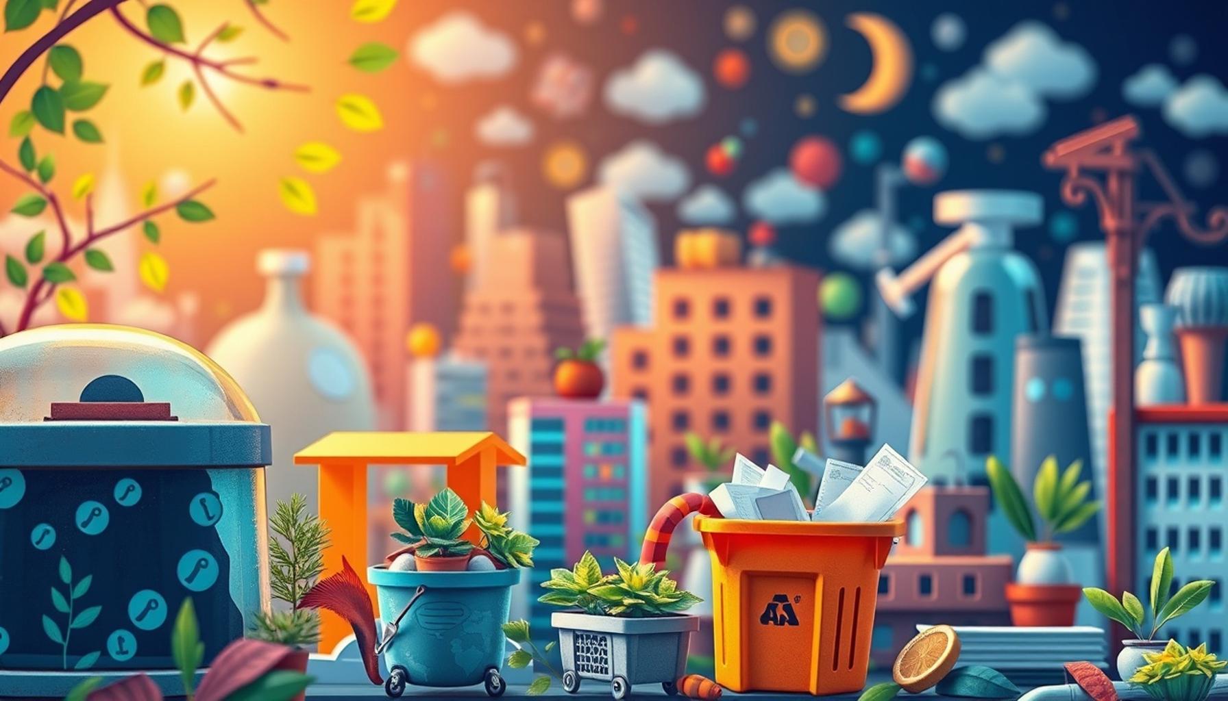 Innovations Technologiques pour la Gestion des Déchets Urbains