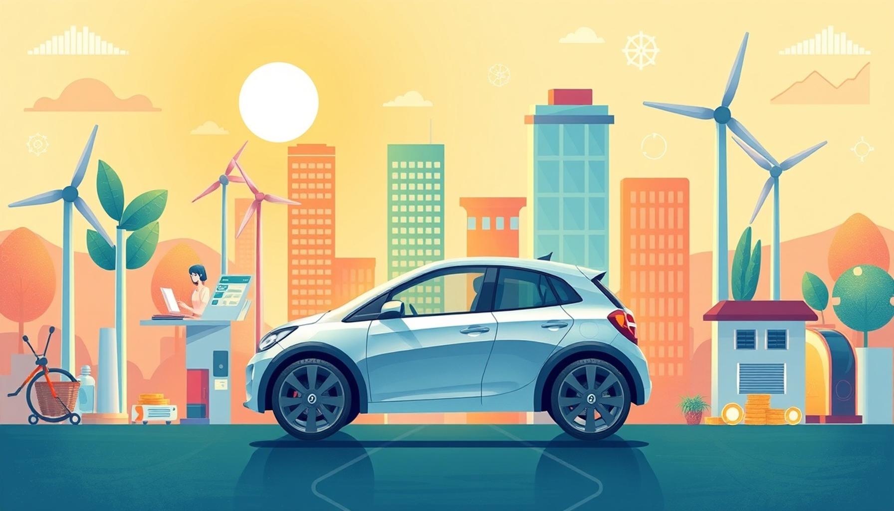La Revolución de los Vehículos Eléctricos y su Impacto en la Reducción de la Contaminación Atmosférica