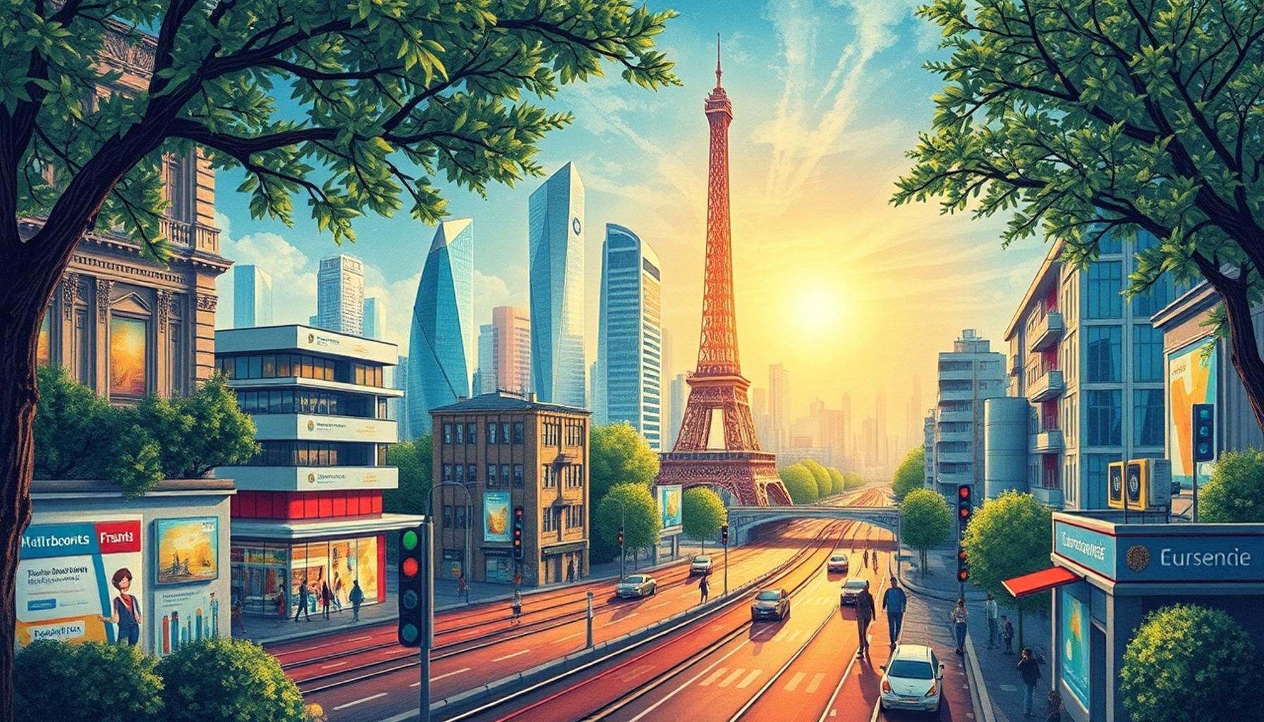 L&rsquo;avenir des villes intelligentes en France : technologie et urbanisme en harmonie